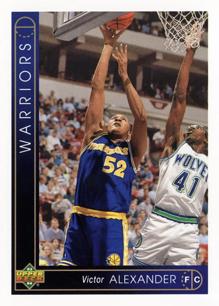 1993-94 Upper Deck Victor Alexander Variant #261 card image