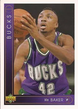 1993-94 Upper Deck Vin Baker Variant #330 card image