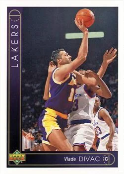 1993-94 Upper Deck Vlade Divac Variant #16 card image