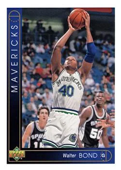 1993-94 Upper Deck Walter Bond Variant #103 card image