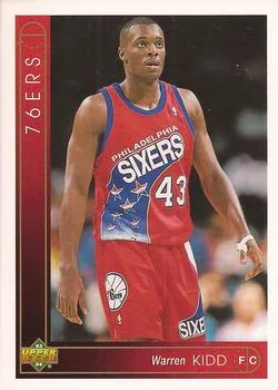 1993-94 Upper Deck Warren Kidd Variant #349 card image