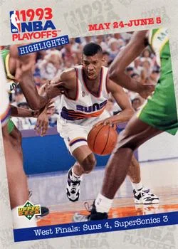 1993-94 Upper Deck West Finals: Suns 4 Variant #191 card image