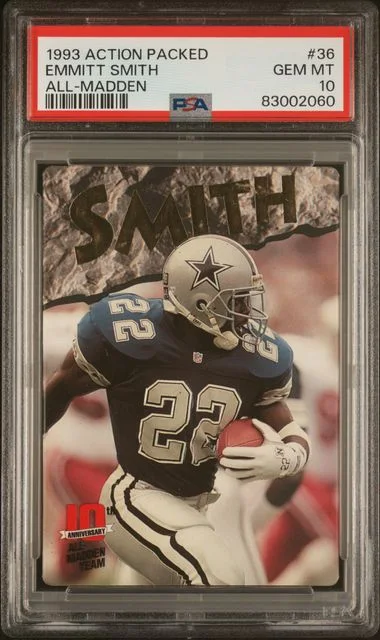 1993 Action Packed All-Madden All-Madden Emmitt Smith #36 card image