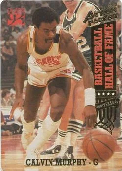 1993 Action Packed Hall of Fame Calvin Murphy C93 24K Gold #46G card image