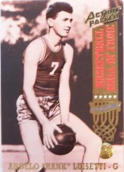 1993 Action Packed Hall of Fame Angelo "Hank" Luisetti #50 card image