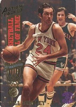 1993 Action Packed Hall of Fame Bill Bradley #7 card image