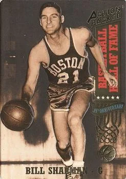 1993 Action Packed Hall of Fame Bill Sharman #27 card image