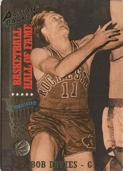 1993 Action Packed Hall of Fame Bob Davies #25 card image
