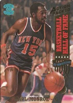 1993 Action Packed Hall of Fame Earl Monroe #4 card image