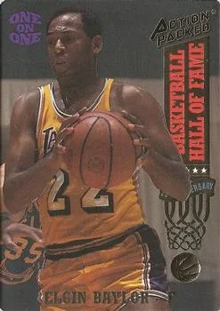 1993 Action Packed Hall of Fame Elgin Baylor #8 card image