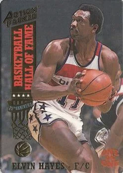 1993 Action Packed Hall of Fame Elvin Hayes #9 card image