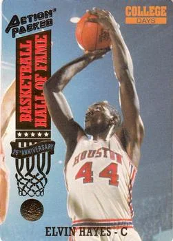 1993 Action Packed Hall of Fame Elvin Hayes CD #76 card image