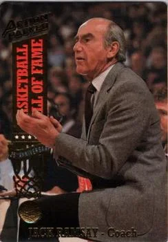 1993 Action Packed Hall of Fame Jack Ramsay CO #56 card image