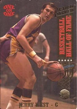 1993 Action Packed Hall of Fame Jerry West #2 card image
