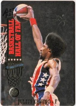 1993 Action Packed Hall of Fame Julius Erving New York Nets #69 card image