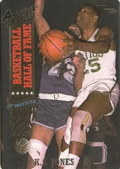 1993 Action Packed Hall of Fame K.C. Jones #22 card image