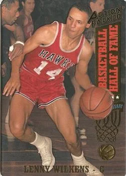 1993 Action Packed Hall of Fame Lenny Wilkens #41 card image
