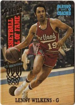1993 Action Packed Hall of Fame Lenny Wilkens PWC #83 card image