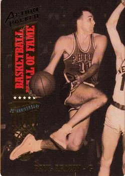 1993 Action Packed Hall of Fame Paul Arizin #43 card image