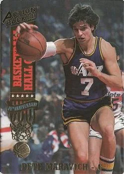 1993 Action Packed Hall of Fame Pete Maravich #39 card image