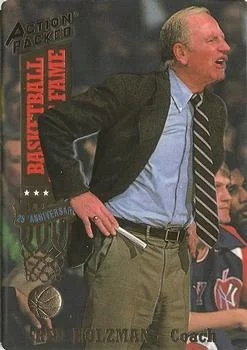 1993 Action Packed Hall of Fame Red Holzman CO #13 card image