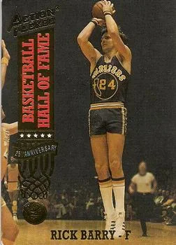 1993 Action Packed Hall of Fame Rick Barry #48 card image