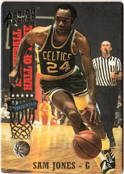 1993 Action Packed Hall of Fame Sam Jones #35 card image