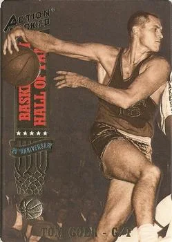 1993 Action Packed Hall of Fame Tom Gola #28 card image