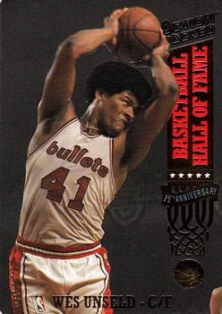 1993 Action Packed Hall of Fame Wes Unseld #51 card image