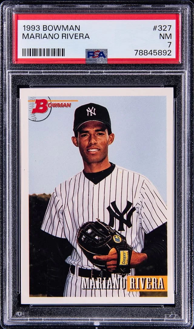1993 Bowman Mariano Rivera #327 card image
