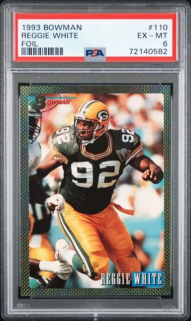 1993 Bowman Reggie Foil #110 card image