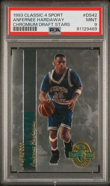 1993 Classic 4 Sport Chromium Draft Stars Chromium Draft Stars Anfernee Hardaway #Ds42 card image
