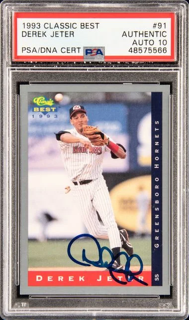 1993 Classic Best Derek Jeter #91 card image