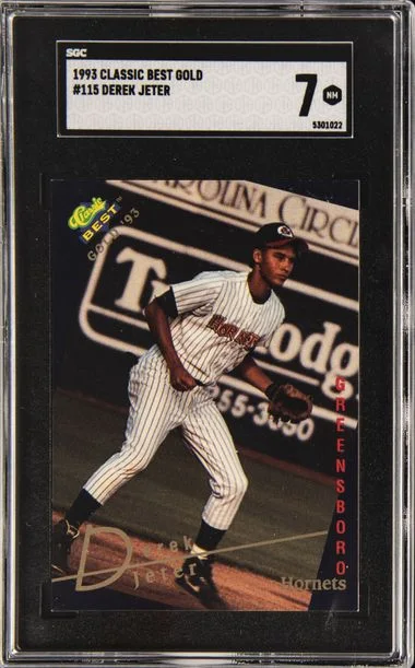 1993 Classic Best Gold Derek Jeter #115 card image