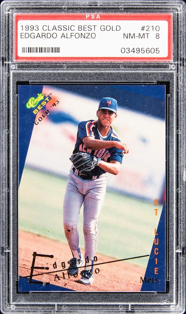 1993 Classic Best Gold Edgardo Alfonzo #210 card image