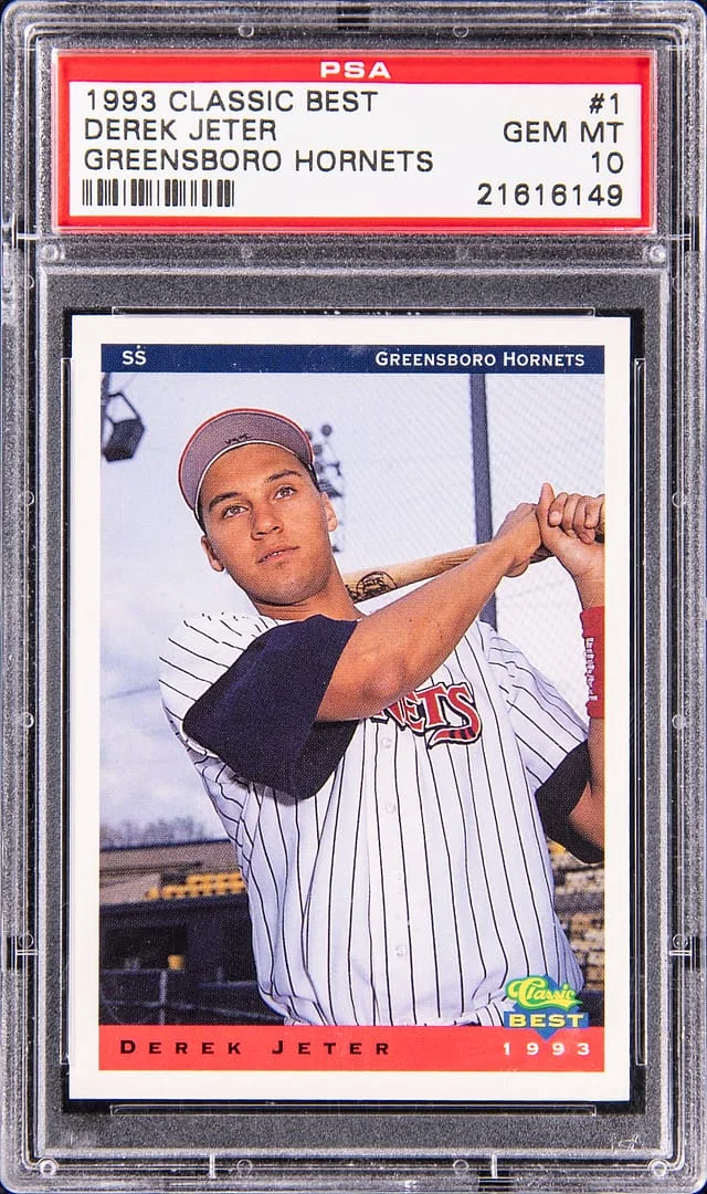 1993 Classic Best Greensboro Hornets Derek Jeter #1 card image