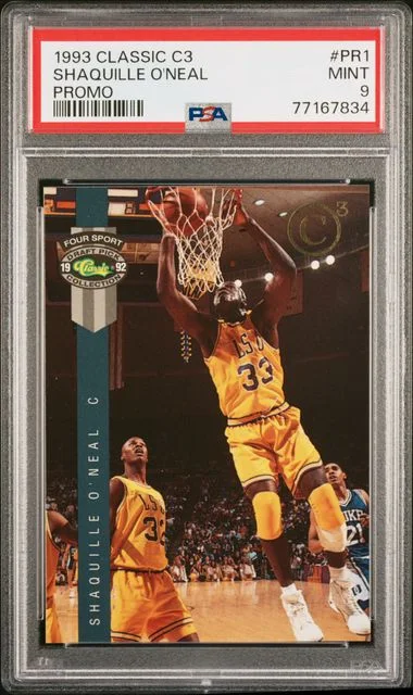 1993 Classic C3 Promo Shaquille O'Neal #Pr1 card image