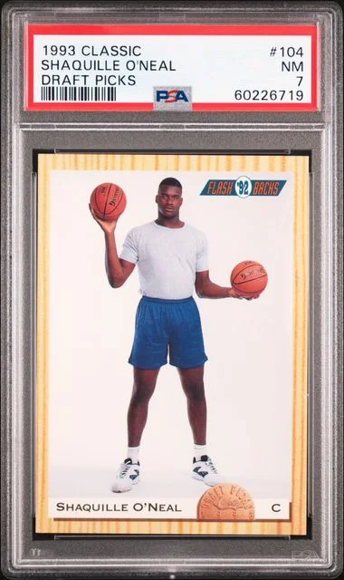 1993 Classic Draft Picks Shaquille O'Neal #104 card image