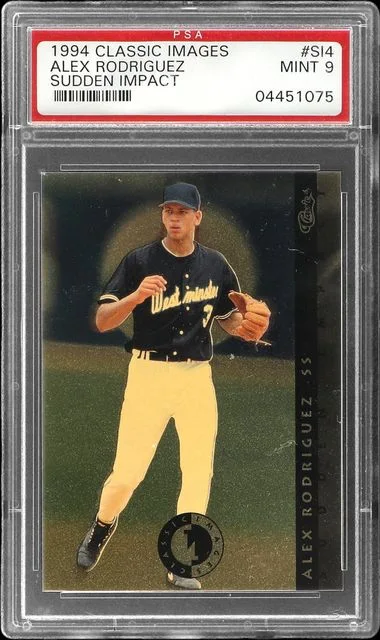 1993 Classic Images Sudden Impact Alex Rodriguez #SI4 card image
