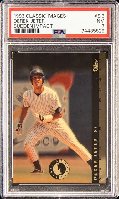 1993 Classic Images Sudden Impact Derek Jeter #Si3 card image