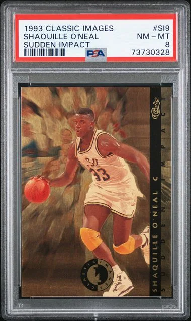 1993 Classic Images Sudden Impact Shaquille O'Neal #Si9 card image