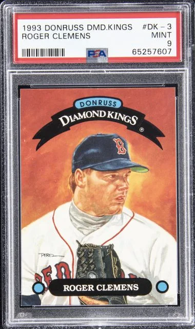 1993 Donruss Diamond Kings Roger Clemens #DK-3 card image
