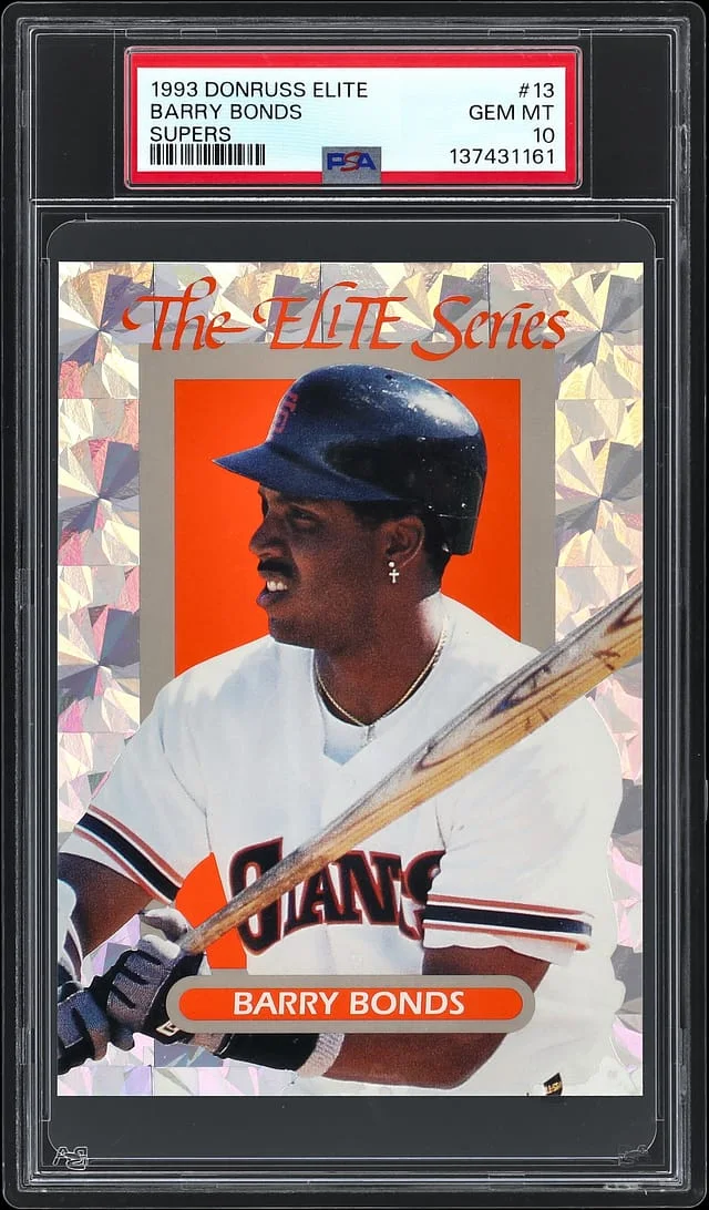 1993 Donruss Elite Barry Bonds Supers #13 card image