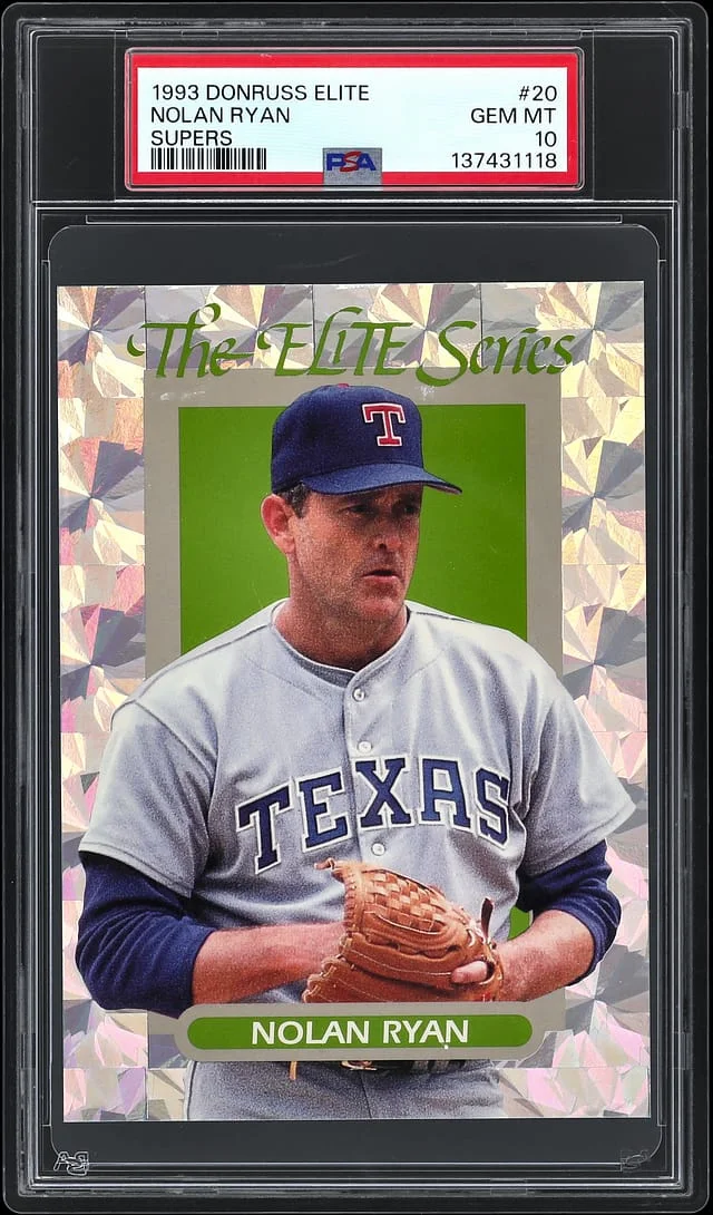 1993 Donruss Elite Nolan Ryan Supers #20 card image