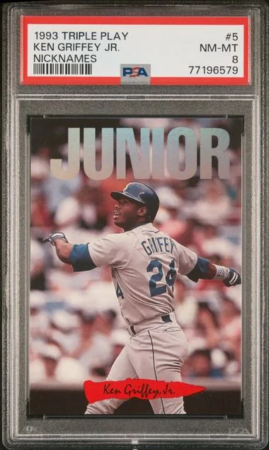 1993 Donruss Ken Griffey Jr. Triple Play Nicknames #5 card image