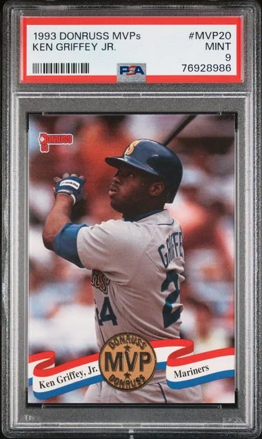 1993 Donruss Ken Griffey Jr MVPs #MVP20 card image
