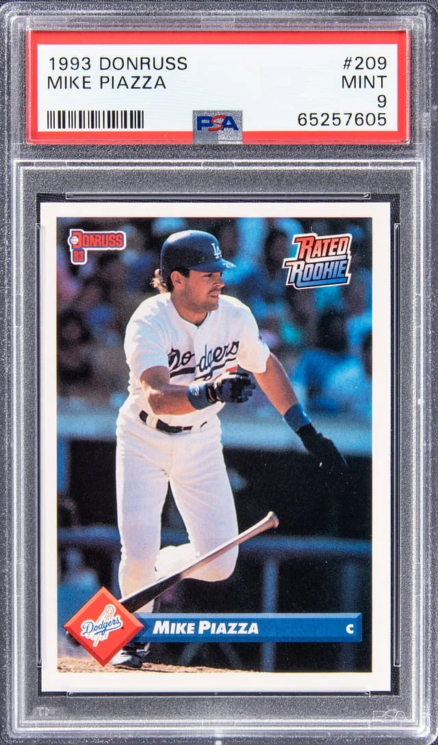 1993 Donruss Mike Piazza #209 card image