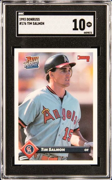 1993 Donruss Tim Salmon #176 card image