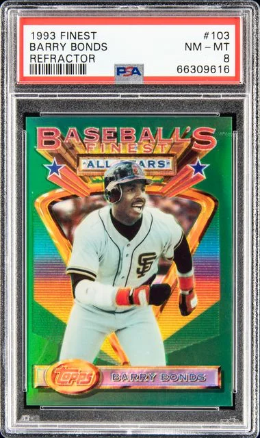 1993 Finest Barry Bonds Refractor #103 card image