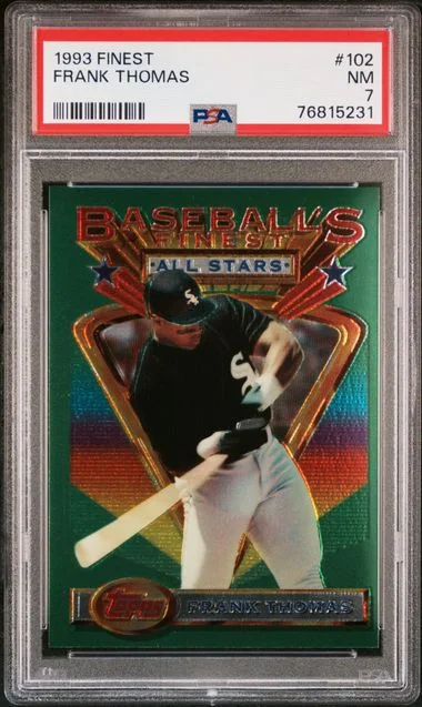 1993 Finest Frank Thomas #102 card image
